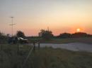 K5ND/R setting up on Sunday at sunrise in EM03 near Jacksboro, TX